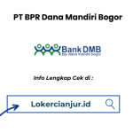 Lowongan Kerja PT BPR Dana Mandiri Bogor Cabang Cianjur 2026